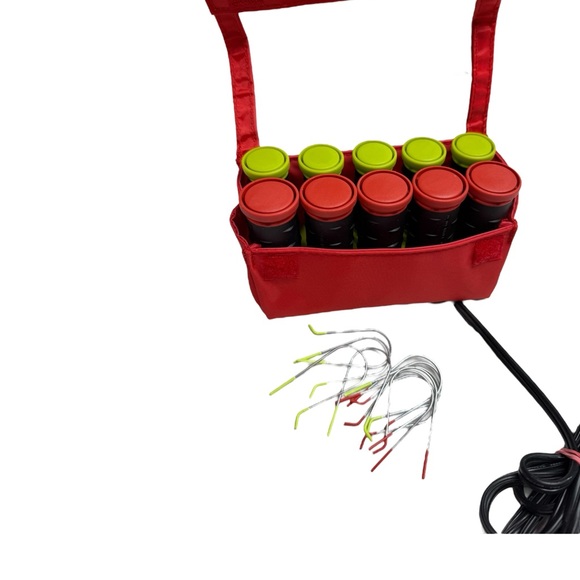 Remington All That! Electric‎ Hot Rollers 10 Hair Curlers Travel Case With Clips - Picture 3 of 7